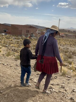 Single moms and children