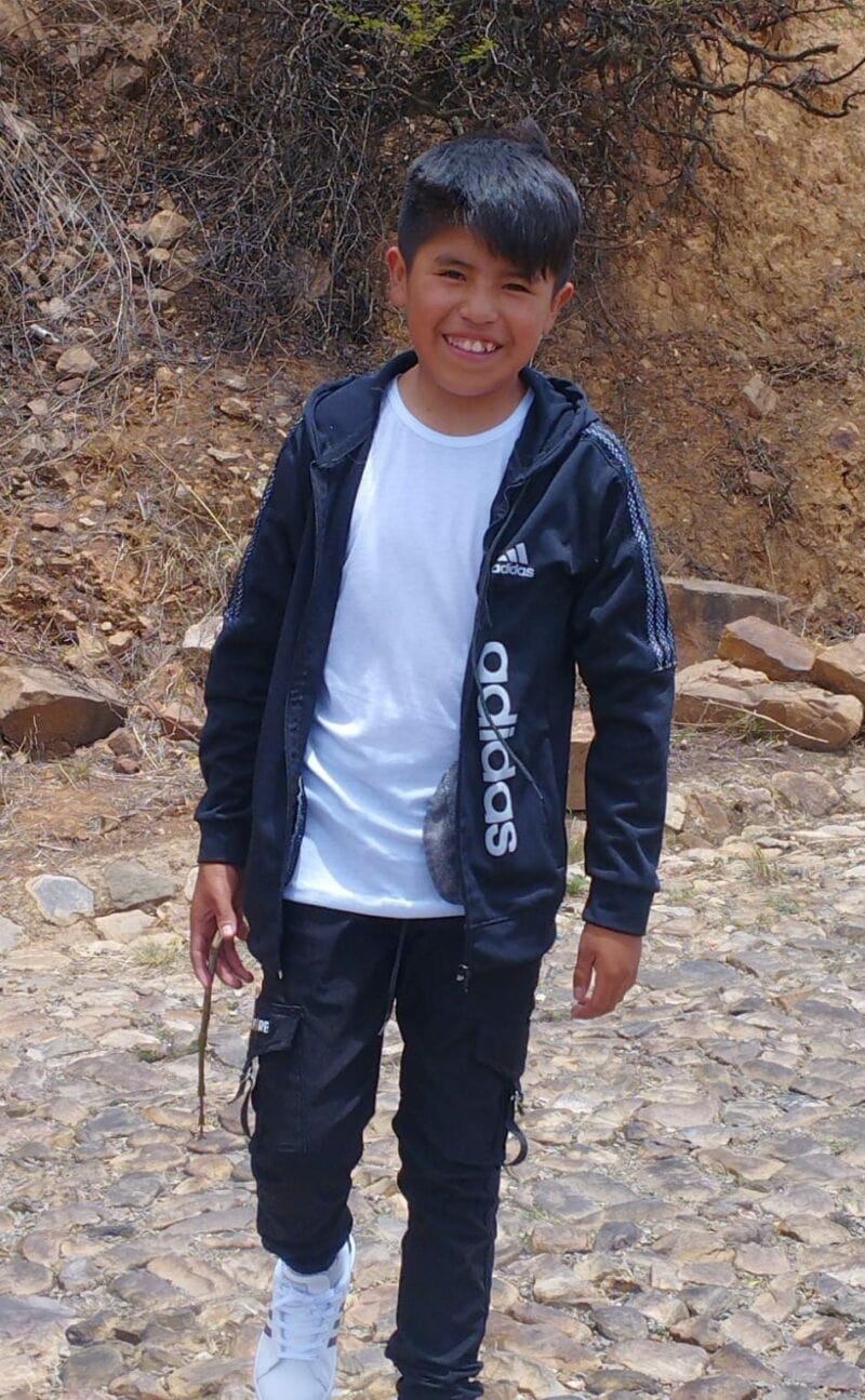 Daniel is a Bolivian kid who benefits from Bright Hope's financial assistance